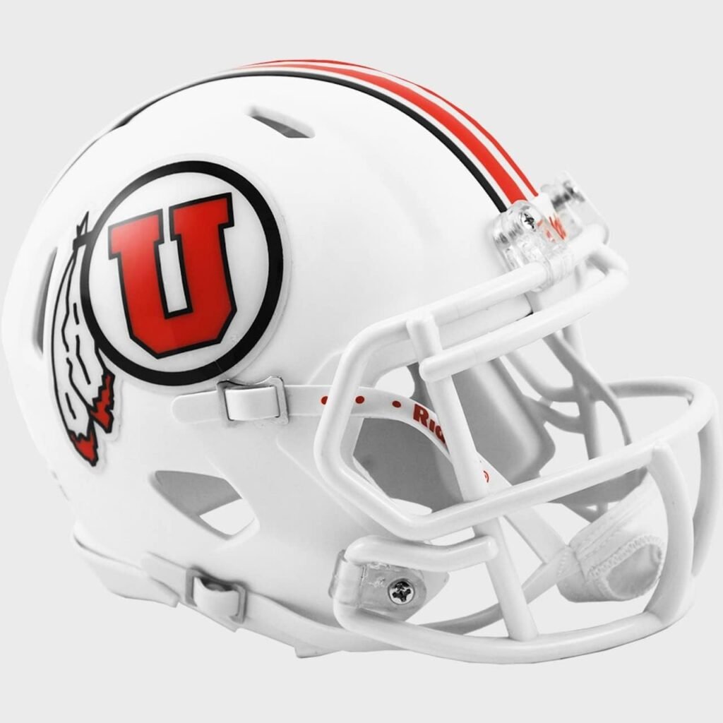 Utah Utes 2022 Revolution Speed Mini Football Helmet