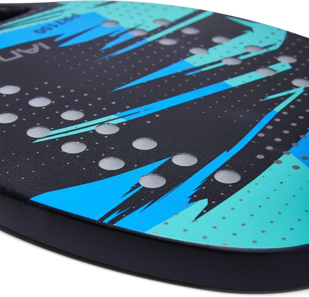 Beach Tennis Paddle Beach Tennis Racket Carbon Fiber with EVA Memory Foam Core Tennis Paddles