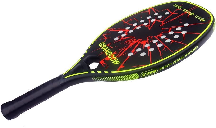 Beach Tennis Paddle Racket Racquet Carbon Frame with Soft EVA core New Model