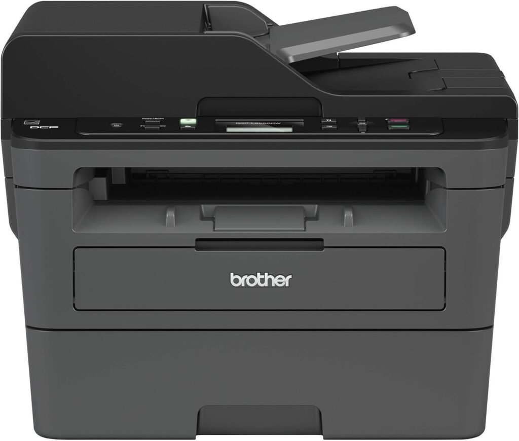 Brother Monochrome Laser Printer, Compact Multifunction Printer and Copier, DCPL2550DW, with Refresh Subscription Free Trial and Amazon Dash Replenishment Ready